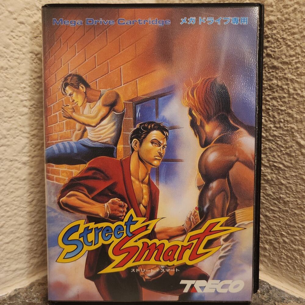 Game - Street Smart (CIB) - Genesis / Mega Drive [JAP Import] - Sega